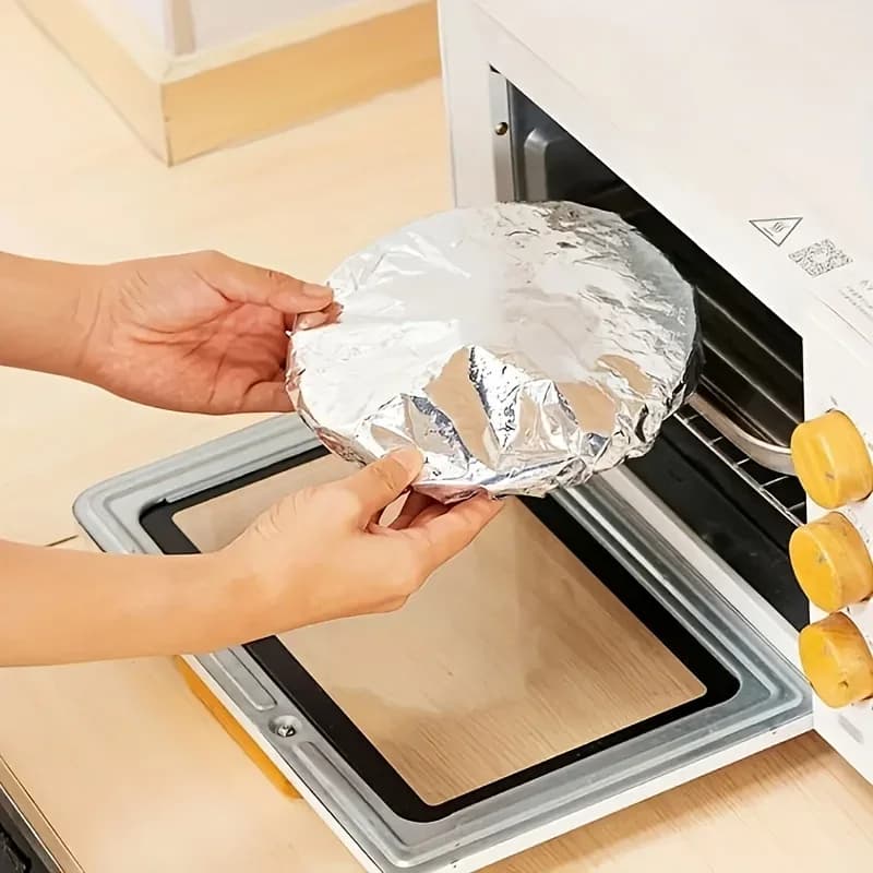 Termo zaštitni poklopci od aluminijske folije za posude, 10/100 kom.