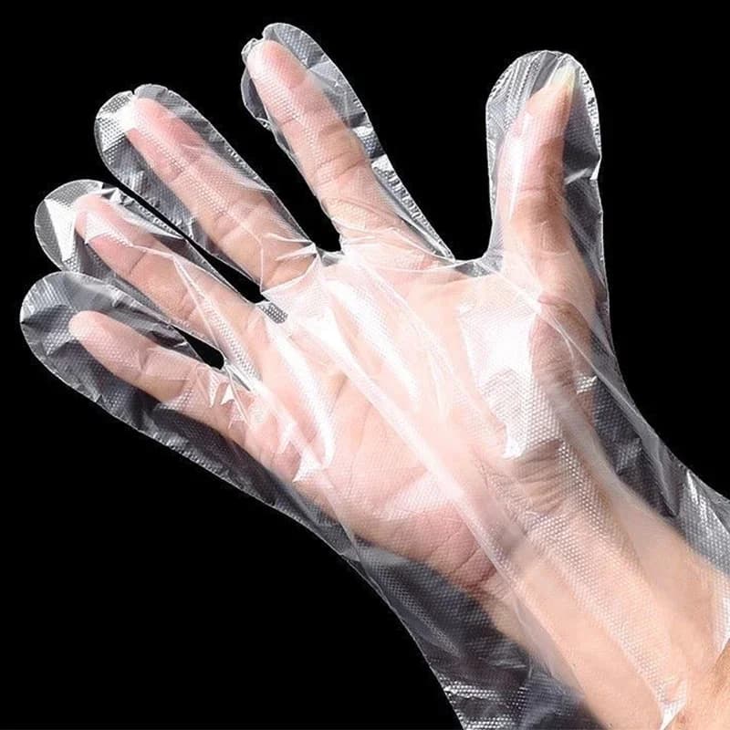 Jednokratne prozirne plastične rukavice – bez lateksa, za pripremu hrane i čišćenje
