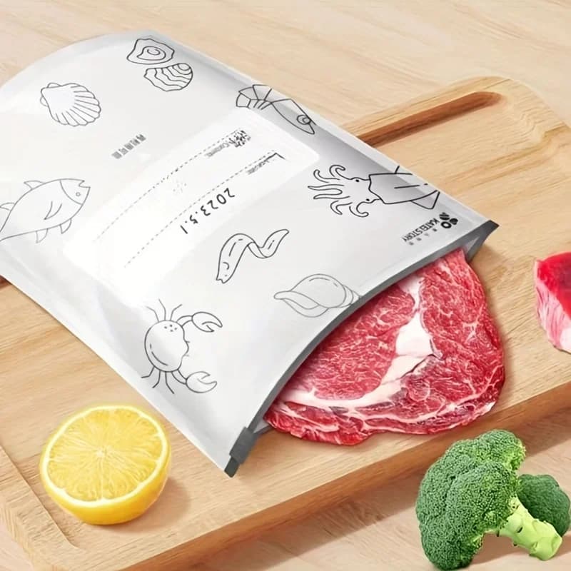 Vrećice od aluminijske folije sa zatvaračem, višekratne 10/60 kom.
