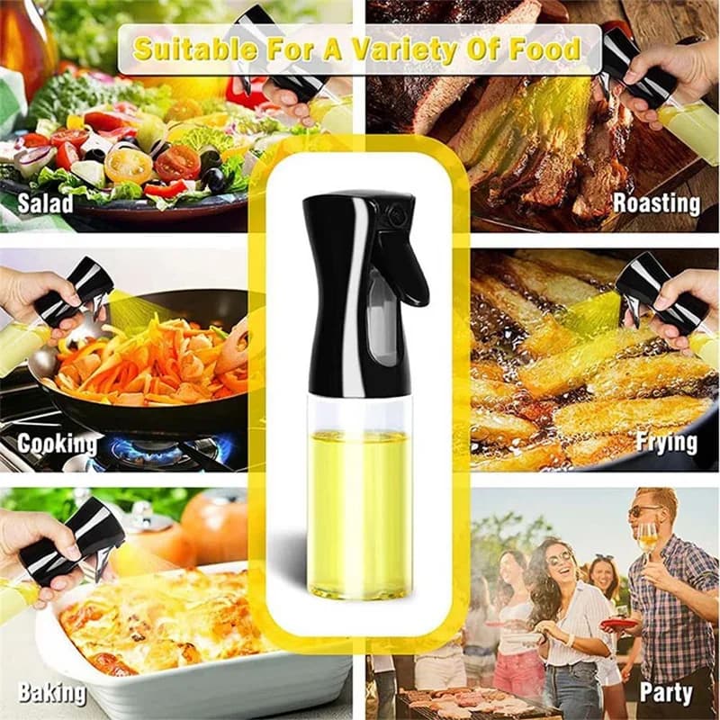 Raspršivač za ulje 100/200/300/500 ml, boca sa sprejem za kuhanje i air fryer