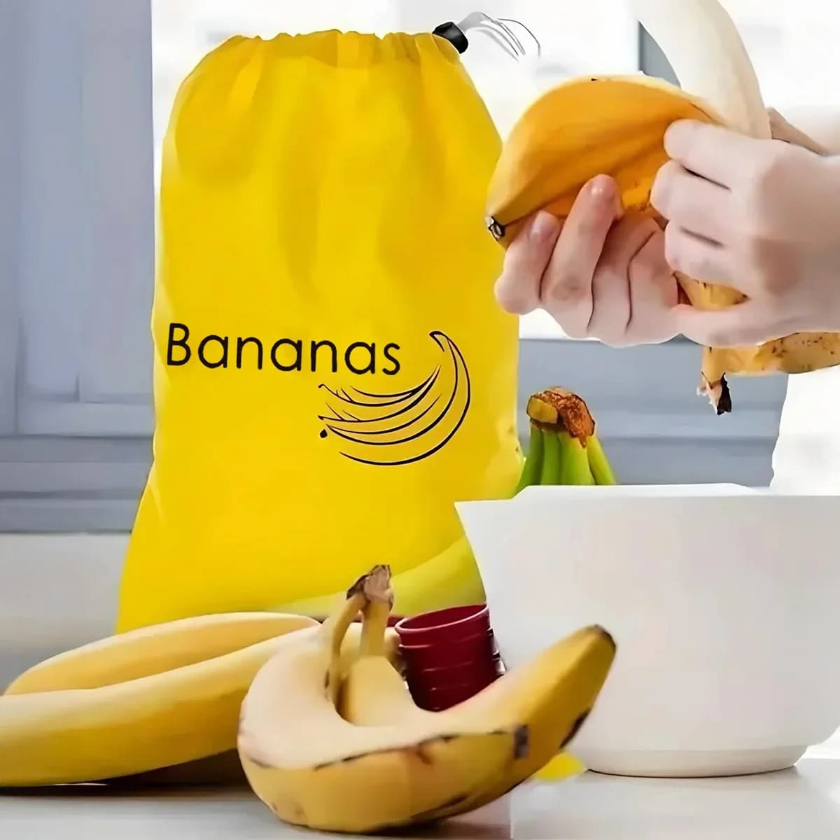 Izolirane vrećice za čuvanje svježine banana i salate (1/2/3/5 kom)