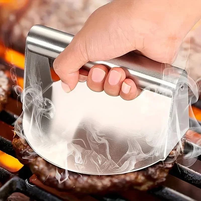 Preša za smash burgere od nehrđajućeg čelika | Kalup za pljeskavice i roštilj