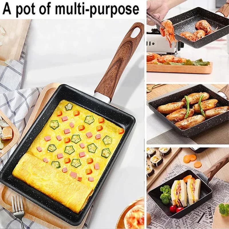 Tamagoyaki pravokutna tava za japanski omlet s neprianjajućim slojem
