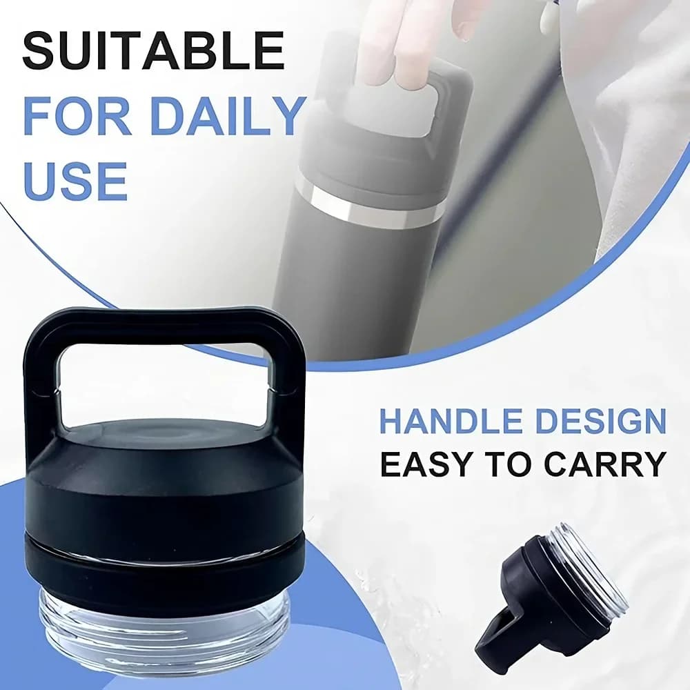 Zamjenski poklopac Rambler Chug, 1/2/3 kom., za YT modele 18oz, 26oz, 36oz, 64oz